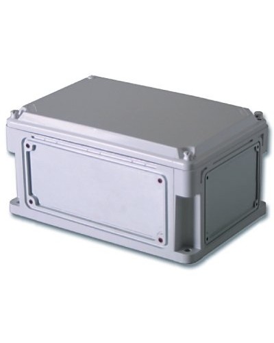 Корпус RAM box 400х200х160, выс. крышки 35 мм, IP67 (542310). Корпус с фланцами и непрозрачной крышкой, без монтажной платы. ДКС в Хабаровске