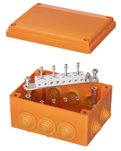 Коробка FS 150х110х70 8P (FSB21804). Коробка ответвительная огнестойкая из термопласта. ДКС в Хабаровске