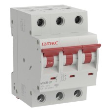 YON max MD63S 3P 63А 4,5кА C (MD63S-3PC63). Автоматический выключатель. ДКС