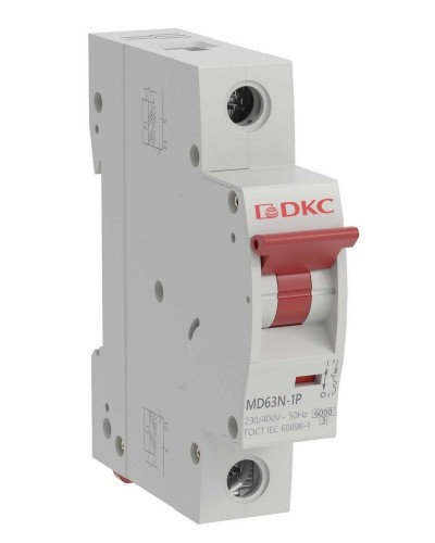 YON max MD63N 1P 32А 6кА C (MD63N-1PC32). Автоматический выключатель. ДКС в Хабаровске
