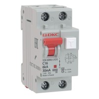АВДТ YON MDR63 C25 2P 10mA (MDR63-21C25-A). Автоматический выключатель дифференциального тока. ДКС
