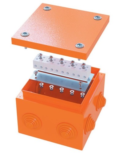Коробка FS 150х150х80 5P (FSB30510): Коробка ответвительная огнестойкая стальная в Хабаровске