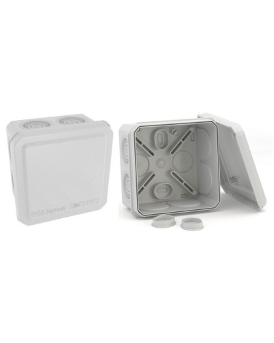 Коробка ответвительная с кабельными вводами IP55, 70х70х40 (53770). Коробка ответвительная. ДКС в Хабаровске