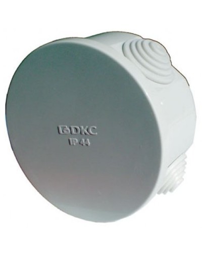 Коробка ответвительная с кабельными вводами IP44, 80х40 (53600). Коробка ответвительная. ДКС в Хабаровске