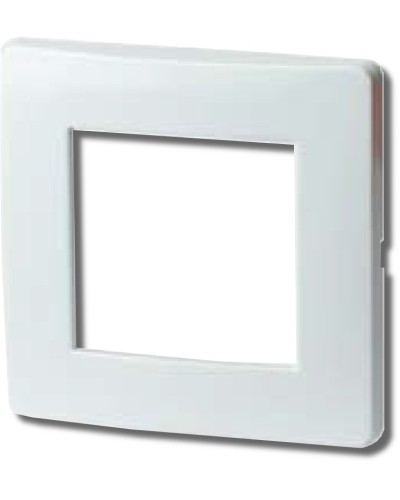 Рамка на 2 модуля (одноместная), белая (75010W): Рамка одноместная, Brava в Хабаровске