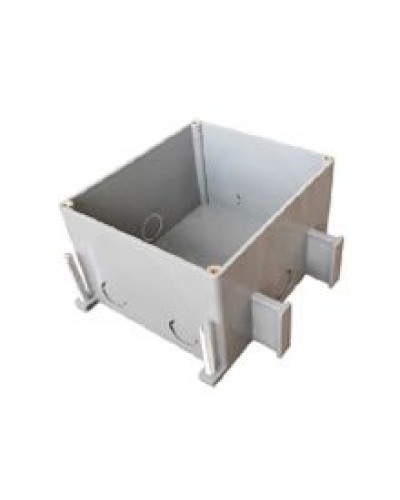 Коробка для люков в пол на 2 поста BOX/2+2ST66 (70125): Коробка для люков в пол на 2 поста 45х45мм + 2 модуля 45х22,5 (70025), пластик в Хабаровске