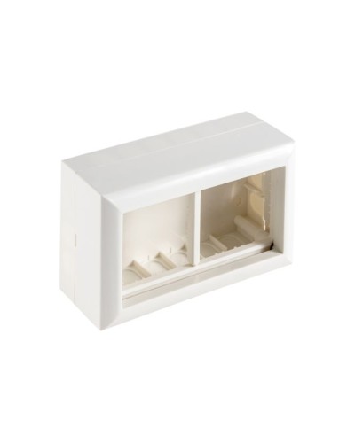 Коробка на 2 модуля для механизмов 45х45мм SM45/4 (72944): Коробка для механизмов в Хабаровске