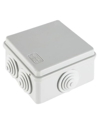 Коробка JBS101 100х100х55, 6 вых., IP55, серая (44037). Коробка монтажная. Экопласт в Хабаровске