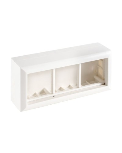 Коробка на 3 модуля для механизмов 45х45мм SM45/6 (72946): Коробка для механизмов в Хабаровске