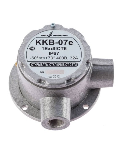 ККВ-07е-Ех-А-Р1-У-БК1, КВМ15+КВМ15. Коробка коммутационная взрывозащищенная угловая. Эридан в Хабаровске