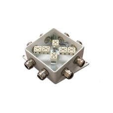 КМ-О (12к*6,0)-IP66-120х120, два ввода: Коробка монтажная огнестойкая
