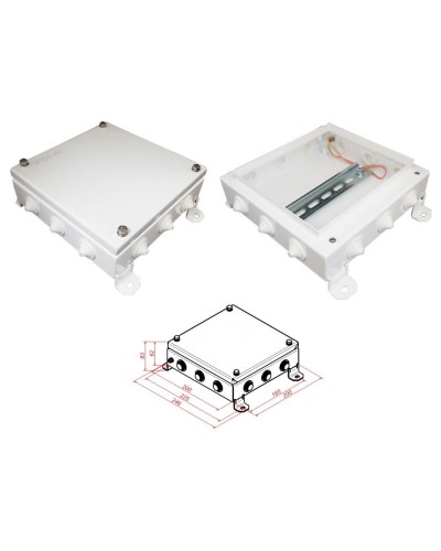 КМ IP55-2020. Коробка монтажная электротехническая. Гефест в Хабаровске