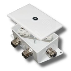КМ-О (10к)-IP66-d, два ввода: Коробка монтажная огнестойкая