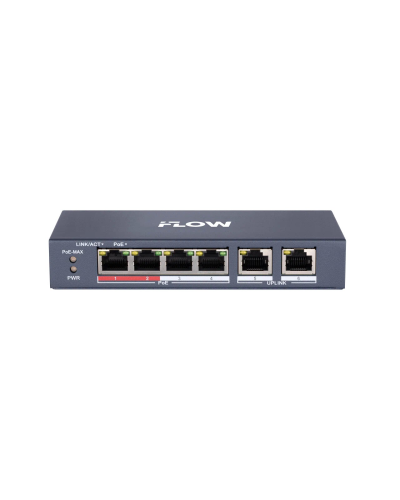 F-SW-EU206POE-V/L. Сетевой PoE коммутатор. i-FLOW в Хабаровске