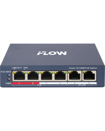 F-SW-EM206POE-VM. Коммутатор с POE. i-FLOW в Хабаровске