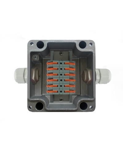 МКС Мороз, 2В, с клеммниками REXANT, IP66/IP68. Коробка коммутационная металлическая. Магнито-Контакт в Хабаровске