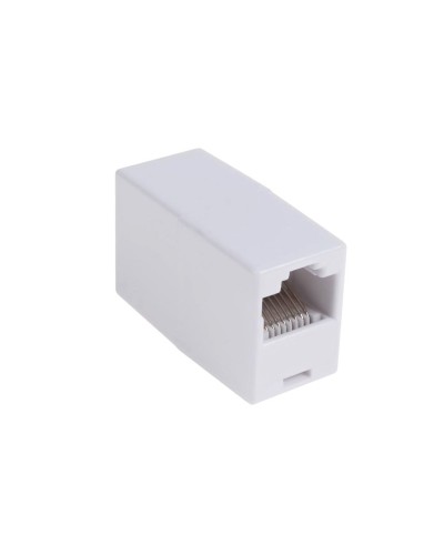 RJ-45 (розетка)-RJ-45 (розетка) (белый): Разъем распределительный в Хабаровске