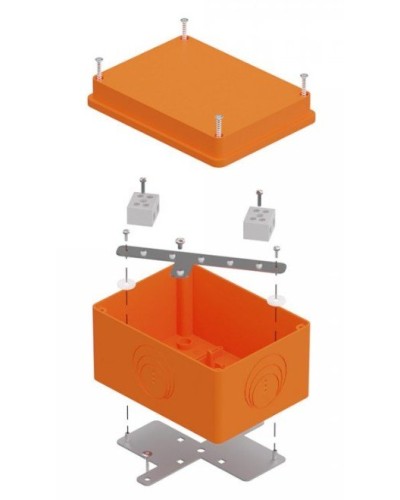 Коробка огнестойкая 150х110х90 E15-E120 для о/п (40-0351-FR10.0-4). Коробка огнестойкая для открытой установки. Промрукав в Хабаровске