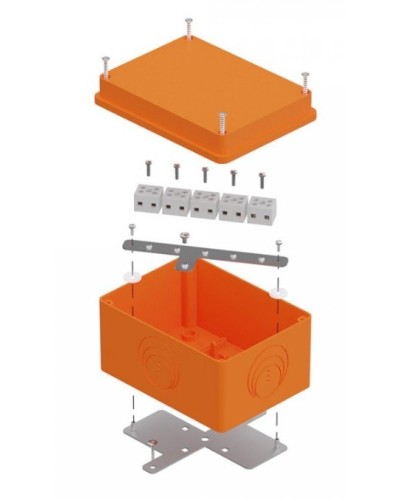 Коробка огнестойкая 150х110х90 E15-E120 для о/п (40-0351-FR1.5-10). Коробка огнестойкая для открытой установки. Промрукав в Хабаровске