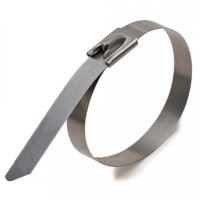 Стяжки кабельные стальные СКС (316) 12х1000 (50 шт) (PR08.4898). Стяжки кабельные стальные. Промрукав
