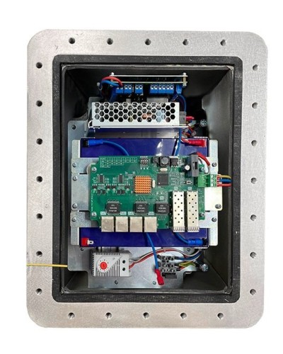 Релион-SW-EXD-A-2G-8Poe+/480W-UPS. Коммутатор с питанием по PoE взрывозащищенный. Релион в Хабаровске