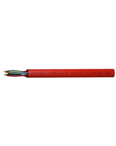КПСВВнг(А)-LS 3х2х1,5 (Спецкабель). Кабель симметричный для систем сигнализации и управления, групповой прокладки, с пониженным дымо- и газовыделением. Спецкабель в Хабаровске