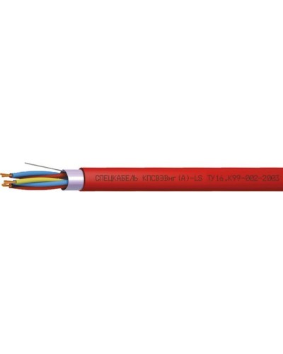 КПСВЭВнг(А)-LS 2х2х1,5 (Спецкабель). Кабель для систем пожарной и охранной сигнализации, с пониженным дымо- и газовыделением. Спецкабель в Хабаровске