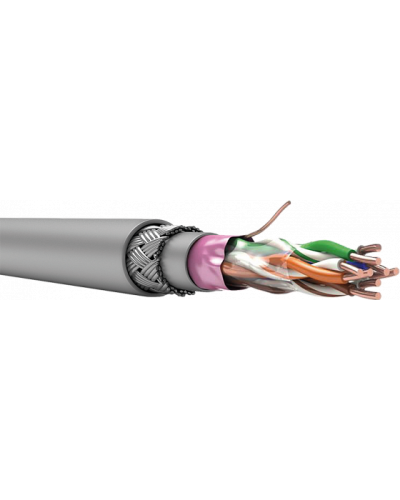 TechnoLAN F/UTP SWA PS Cat 5e ZH нг(A)-HF 2x2x0,52. Кабель «витая пара» (LAN) для структурированных систем связи. СПКБ-Техно в Хабаровске