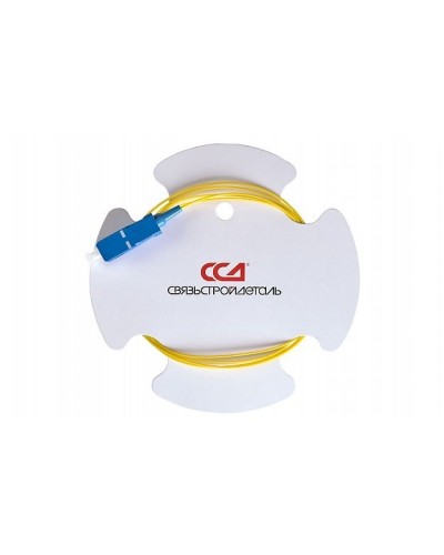 ШОС-SM/0.9 мм-SC/UPC-p/t -1.0м (130201-02538). Пигтейл оптический. ССД (Связьстройдеталь) в Хабаровске
