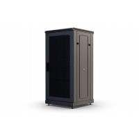 ШТ-НП-М-24U-600-600-П-Ч (130411-01132). Шкаф напольный 19, 24U. ССД (Связьстройдеталь)