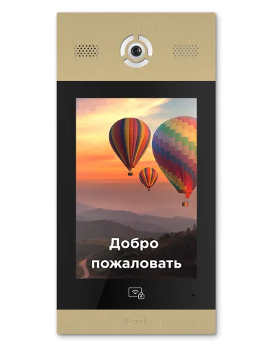 AA-14FB GOLD. Вызывная панель подъездного IP-домофона. BAS-IP в Хабаровске