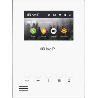 AU-04LA (AU-04L) WHITE. Монитор IP-домофона. BAS-IP