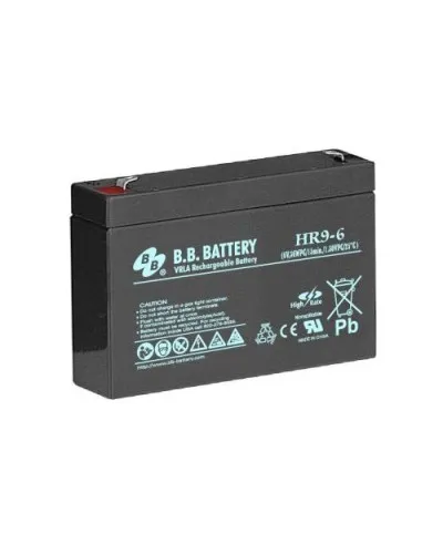 B.B. Battery HR 9-6. Аккумулятор герметичный свинцово-кислотный. B.B. Battery в Хабаровске