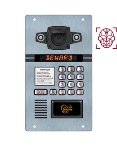 DKS15135 (2Мп, 2.1мм). Вызывная панель подъездного IP-домофона. Beward в Хабаровске