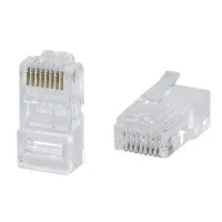 8P8C-C6(1.20)-FC (100 шт) (11081c). Разъем RJ-45. CABEUS