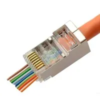 8P8C-SH-FC (100 шт) (10796c). Разъем RJ-45. CABEUS