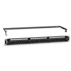 PL-24-Cat.6-Dual-IDC-ext. (11539c): Патч-панель 19"
