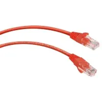 PC-UTP-RJ45-Cat.5e-0.3m-RD-LSZH (9511c), красный. Патч-корд медный. CABEUS
