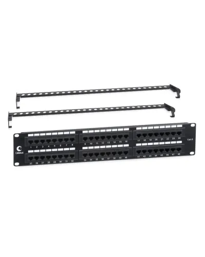 PL-48-Cat.6-Dual (7447c): Патч-панель 19" в Хабаровске
