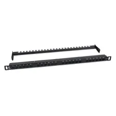 PLHD-24-Cat.6-Dual-180-0,5U (9664c): Патч-панель 19"