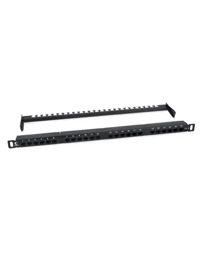 PLHD-24-Cat.5e-Dual-180-0,5U (9663c): Патч-панель 19" в Хабаровске