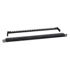 PLHD-24-Cat.6a-Dual-180-0,5U (9665c): Патч-панель 19"