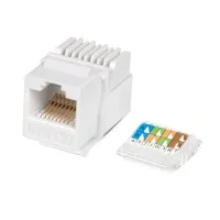 KJ-RJ45-Cat.5e-Toolless (7480c): Вставка Keystone Jack RJ-45