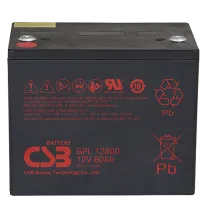 CSB GPL 12800. Аккумулятор герметичный свинцово-кислотный. CSB