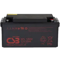 CSB GPL 12650. Аккумулятор герметичный свинцово-кислотный. CSB