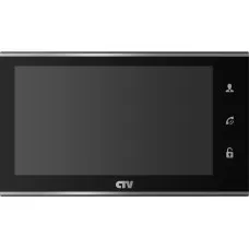 CTV-M2702MD (черный). Монитор домофона цветной с функцией «свободные руки». CTV