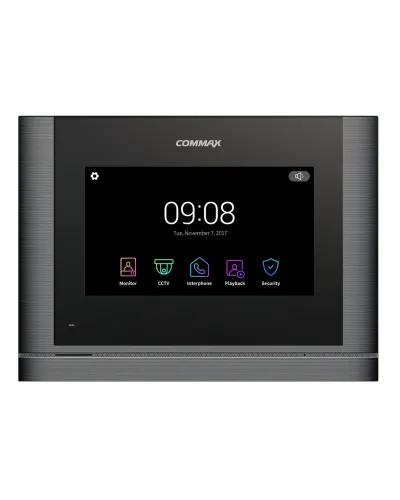 CDV-704MF/XL (темное серебро). Монитор видеодомофона цветной. Commax в Хабаровске