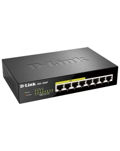 DGS-1008P/E1A. Коммутатор. D-Link в Хабаровске