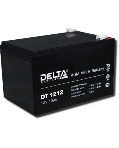 Delta DT 1212. Аккумулятор герметичный свинцово-кислотный. Delta в Хабаровске