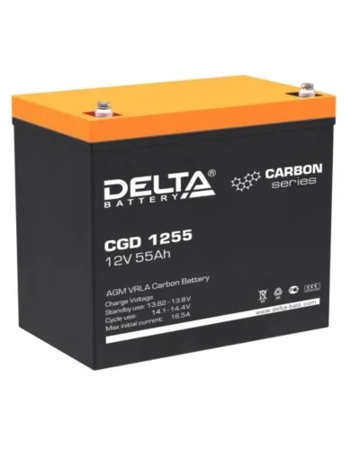 Delta CGD 1255. Аккумулятор герметичный свинцово-кислотный. Delta в Хабаровске